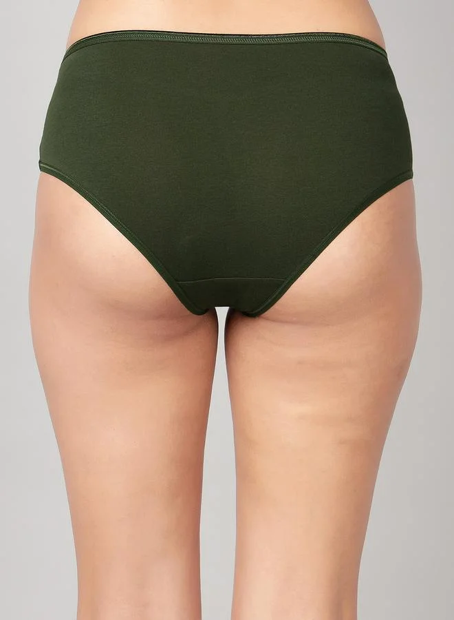 كلوفيا طقم سراويل داخلية هيبستر بتفاصيل دانتيل من 3 قطع